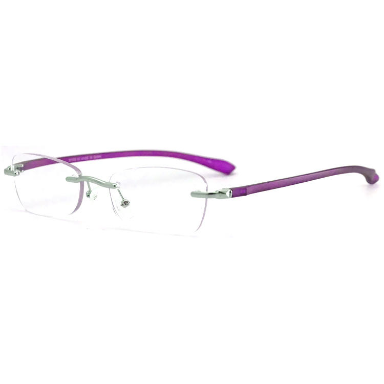Dachuan Optical DRM368009 China Supplier Rimless Metal Reading Glasses With Metal Hinge (14)